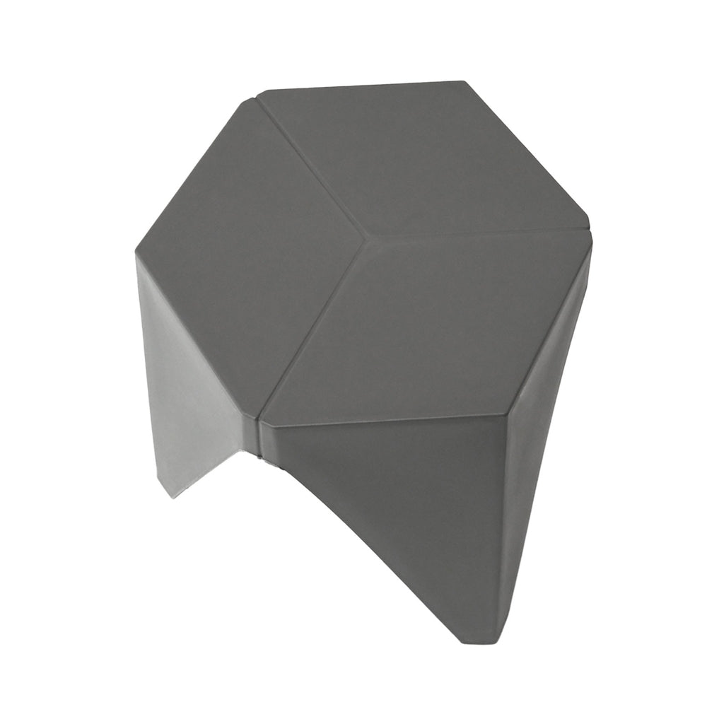 4PC Puzzle Stool Bar Stools Stackable Grey by Artiss
