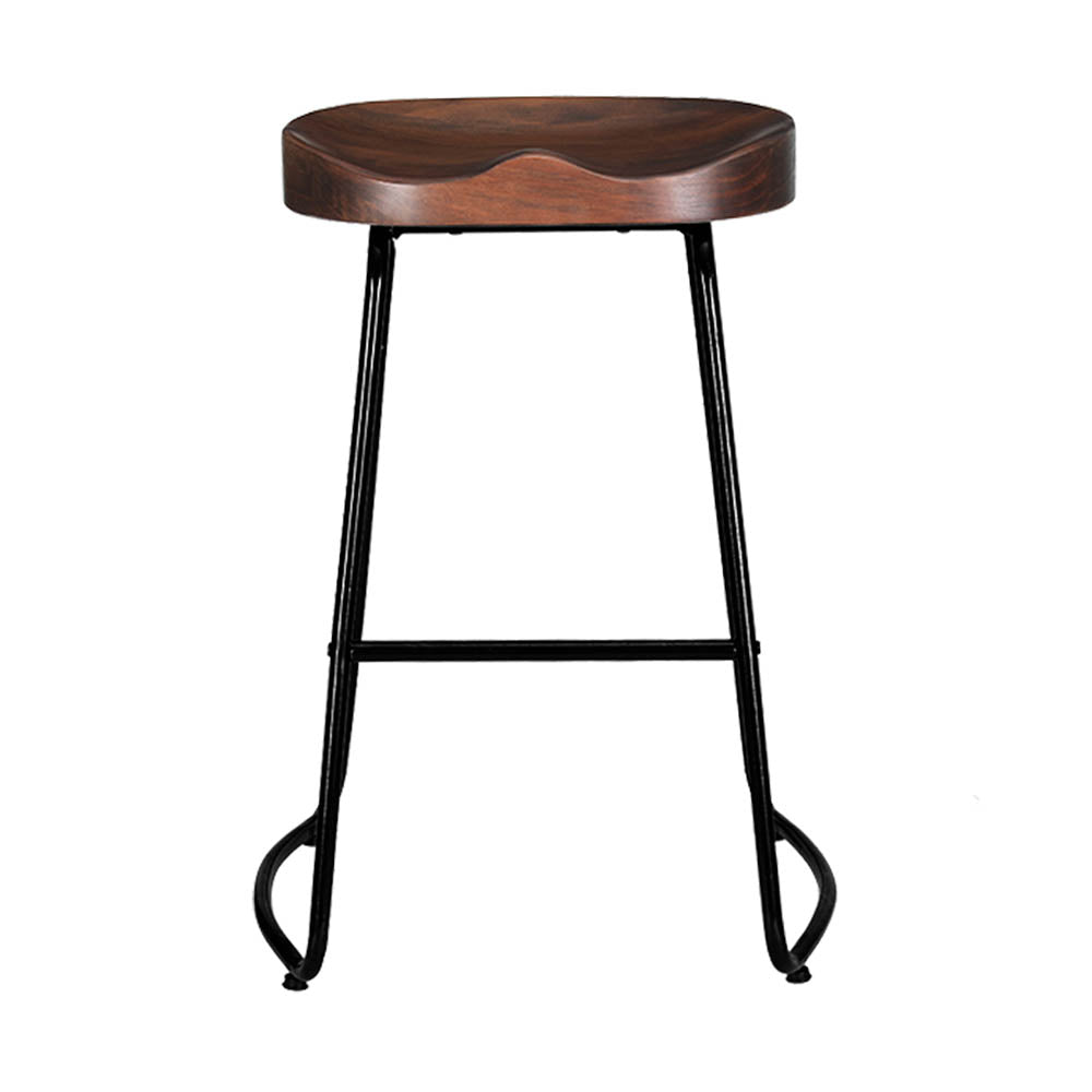 2x Bar Stools Tractor Seat 65cm By Artiss