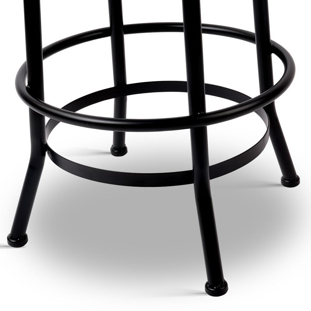 Bar Stools Adjustable Wood Chairs By Artiss