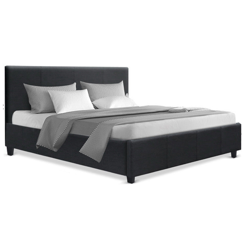 Queen Bed Frame Size Charcoal NEO by Artiss
