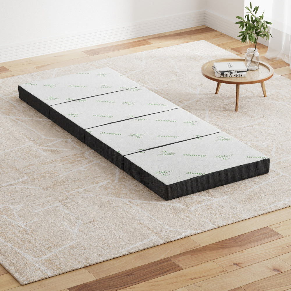 Giselle Bedding Foldable Mattress Folding Foam Sofa Bed Mat Bamboo