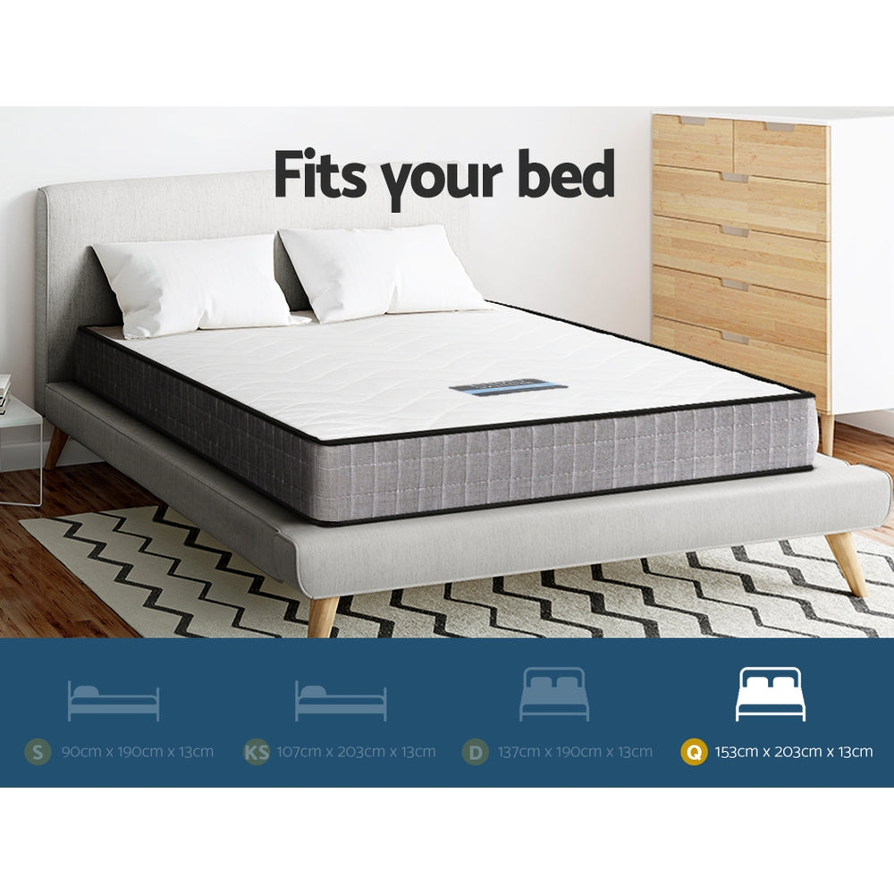 Queen 13cm Mattress Tight Top by Giselle Bedding