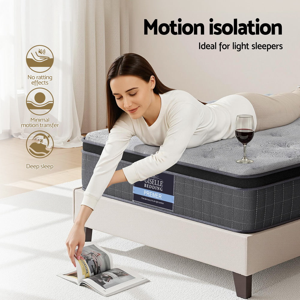 26cm Giselle Mattress King Single Latex Foam Mattresses