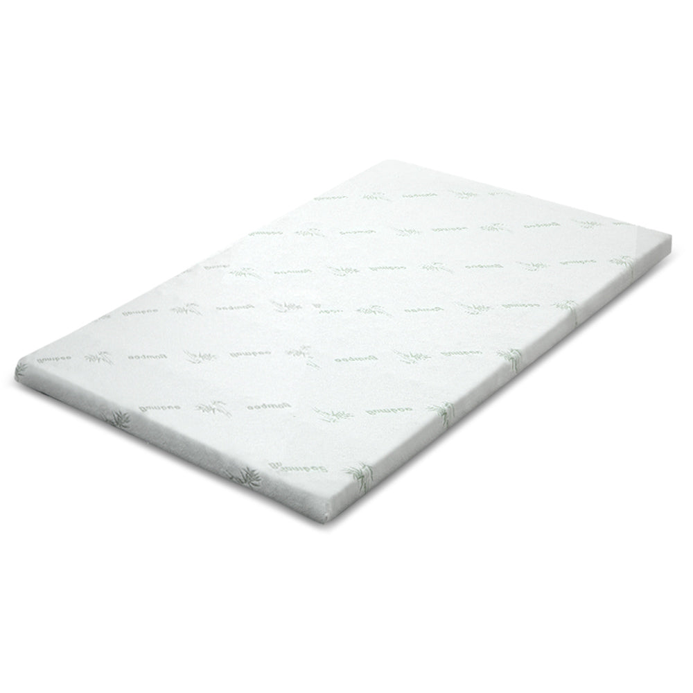 Queen Memory Foam Mattress Topper Cool Gel 5cm by Giselle Bedding