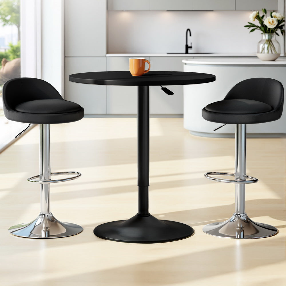 Bar Table and Stools Set Dining Desk Kitchen Chairs Cafe Pub By Artiss