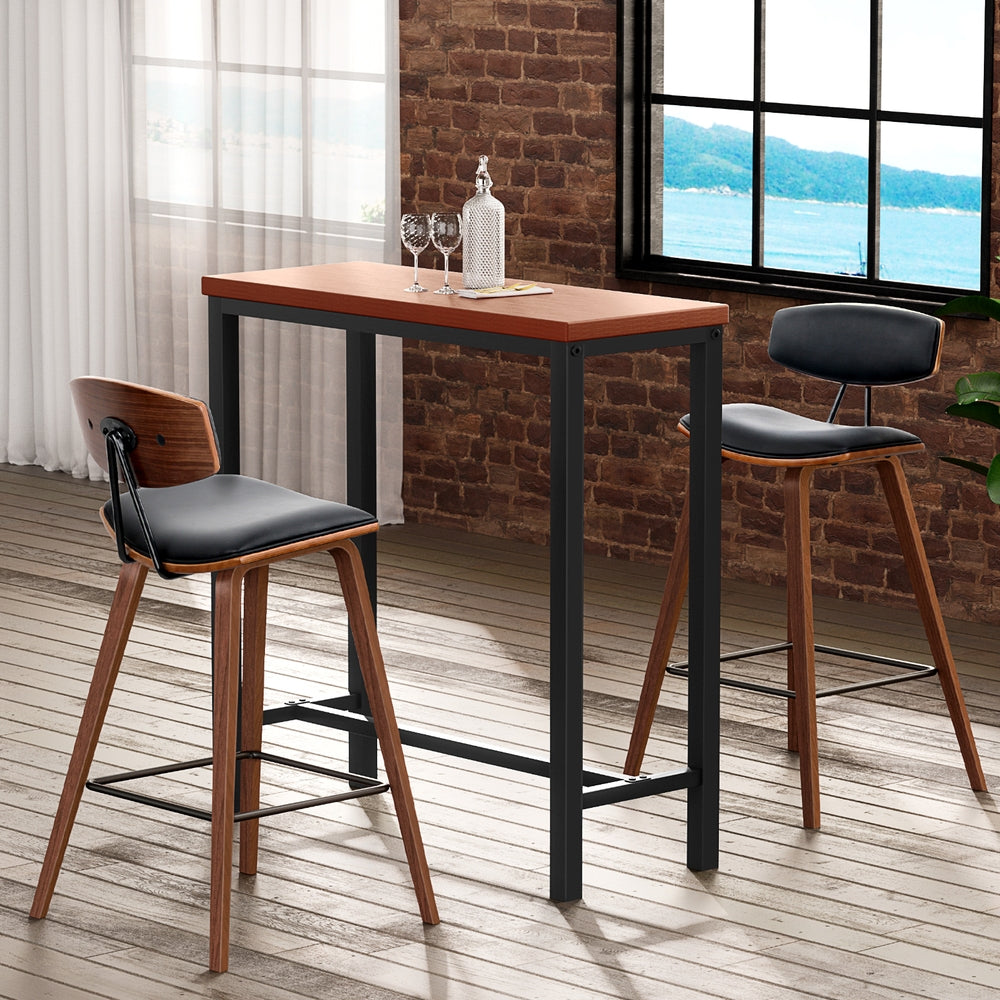 Bar Table and Stools Set Dining Desk Kitchen Chairs Cafe Pub By Artiss