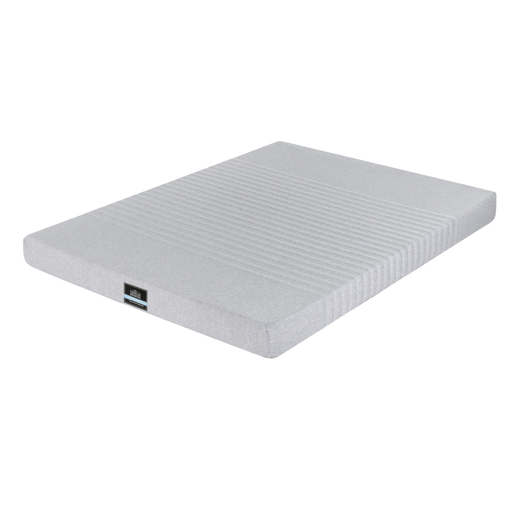 Cool Gel  Queen Memory Foam Mattress Charcoal 7-Zone Washable Bamboo Cover 15cm by Giselle Bedding