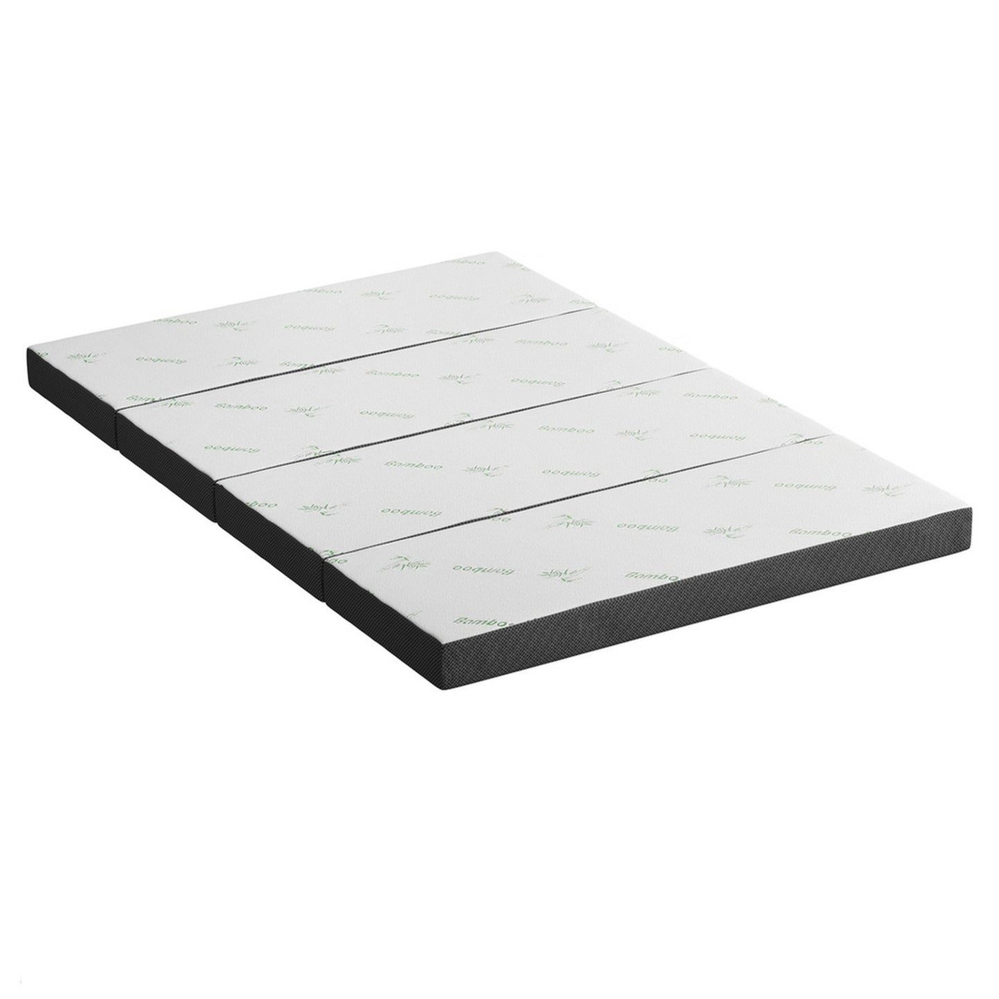 Foldable Mattress Folding Foam Mattresses Bamboo Double by Giselle Bedding