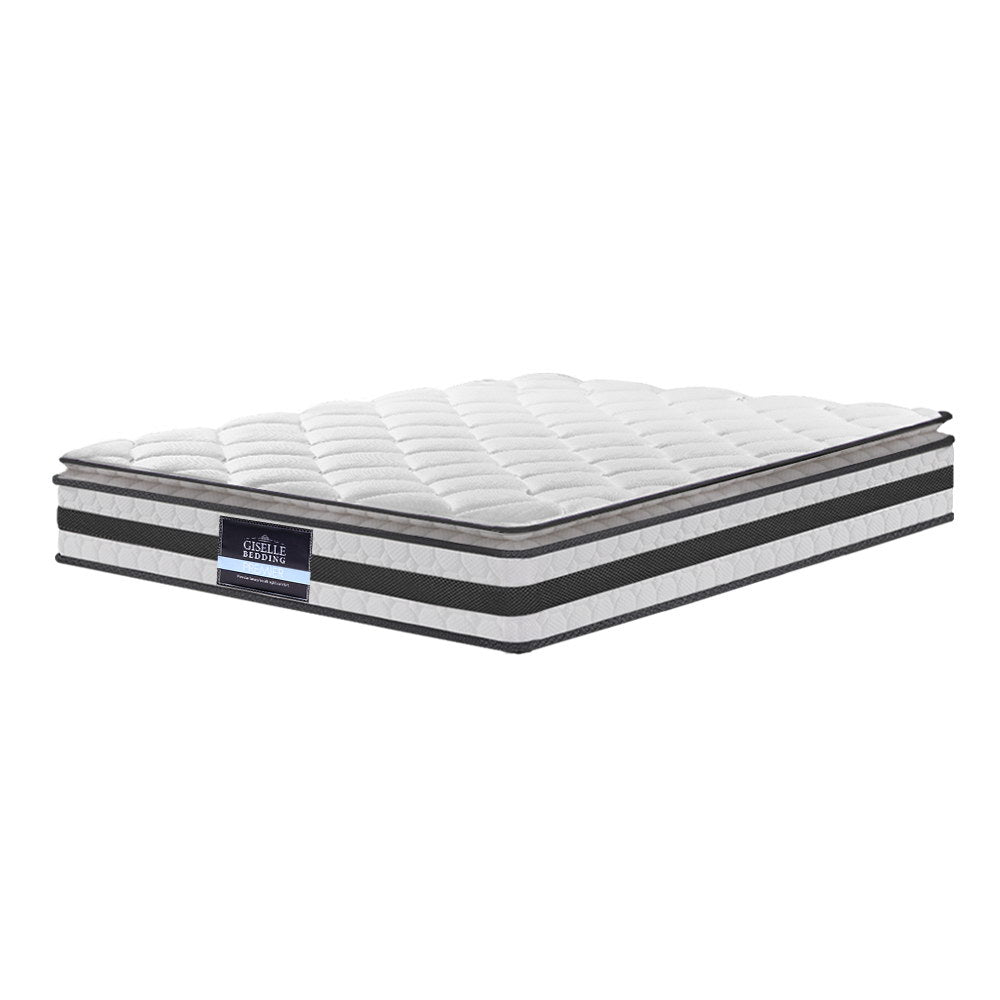 Queen 21cm Mattress Pillow Top by Giselle Bedding