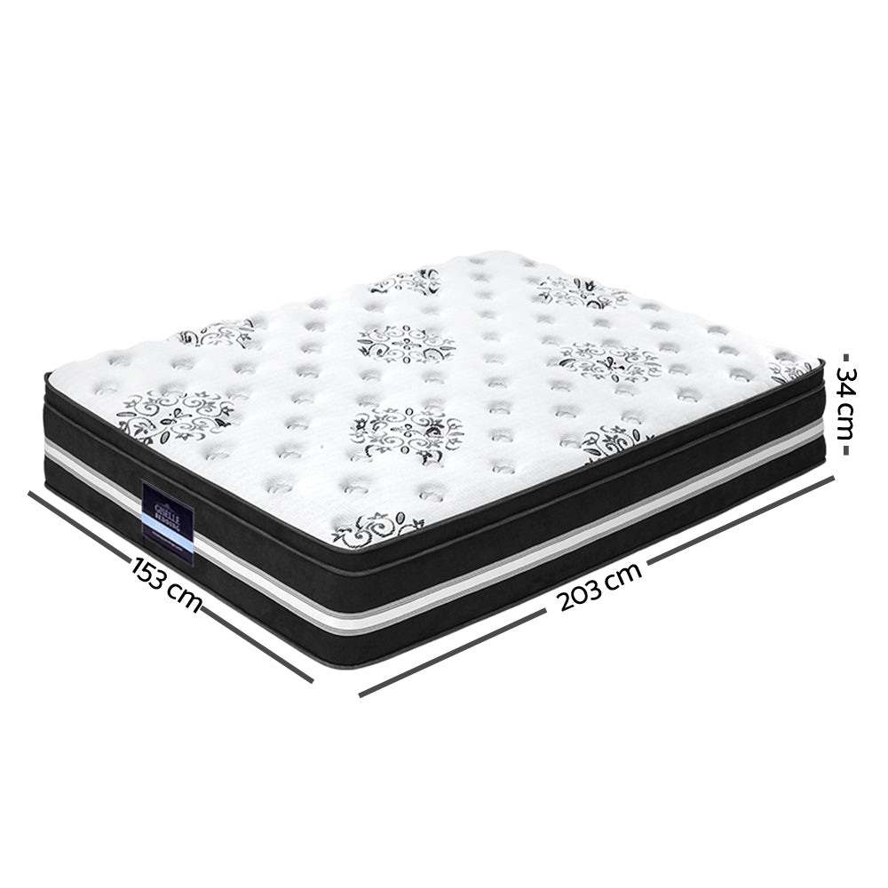 Queen 34cm Mattress Cool Gel Memory Foam by Giselle Bedding