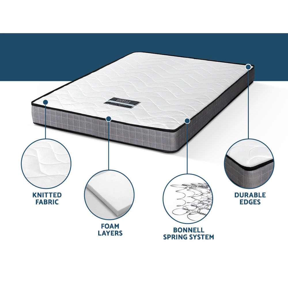 Queen 13cm Mattress Tight Top by Giselle Bedding