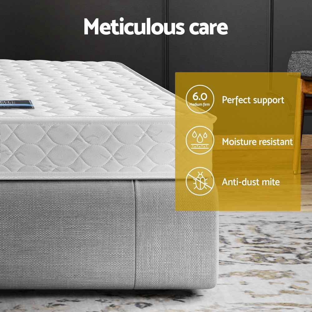 Queen 13cm Mattress Tight Top by Giselle Bedding