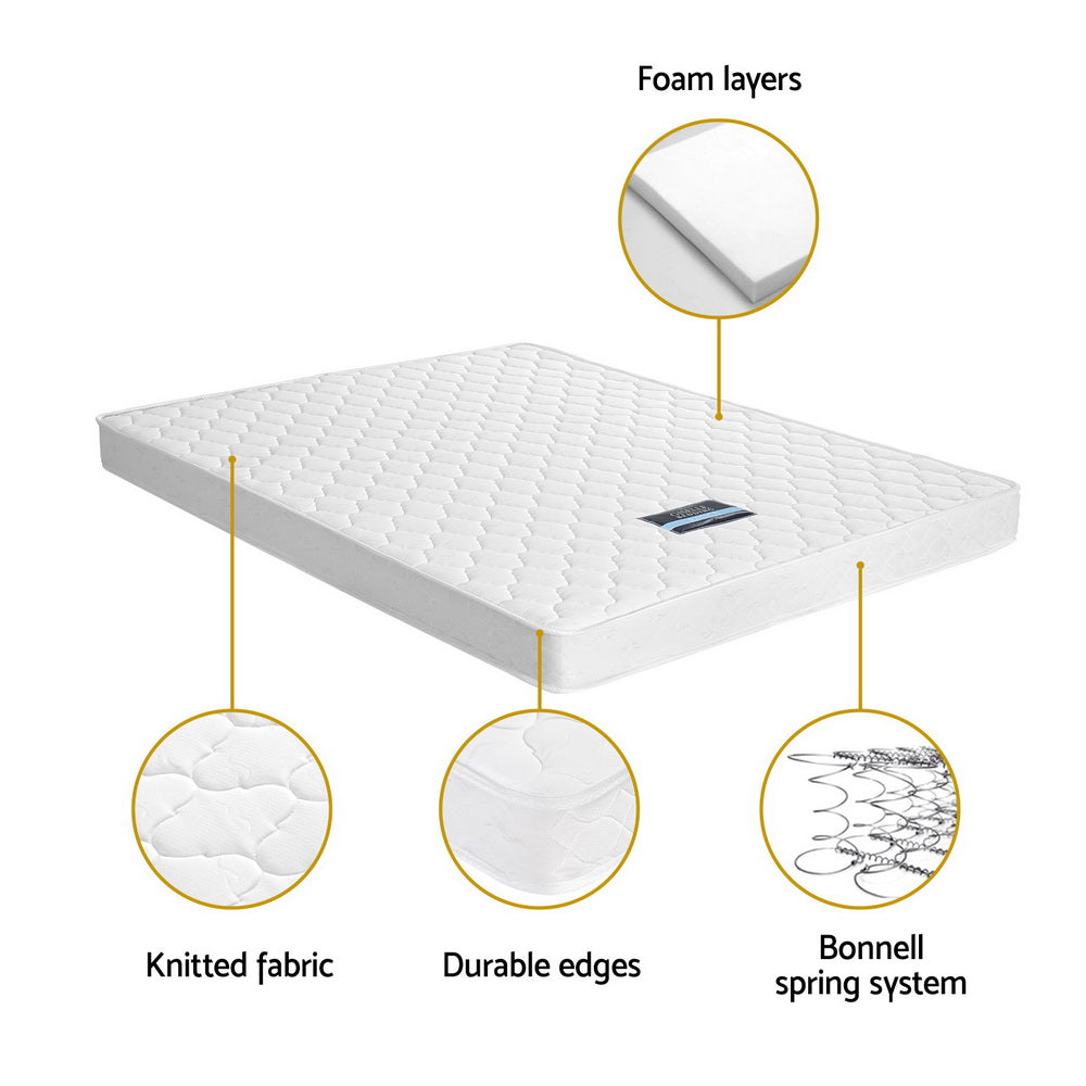 Queen 13cm Mattress Tight Top by Giselle Bedding