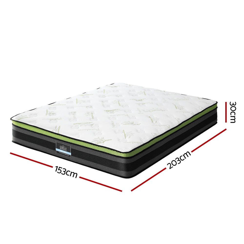 Queen Mattress Cool Gel Foam 30cm by Giselle Bedding
