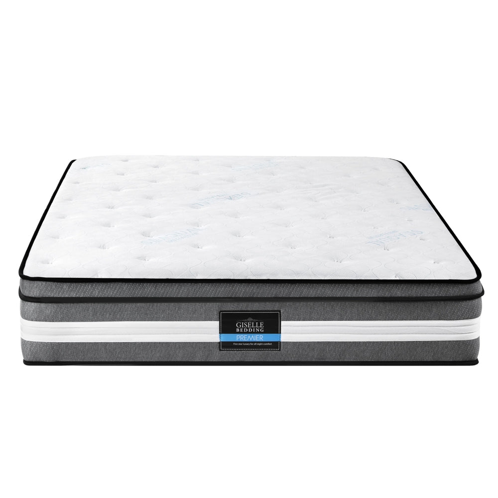 Queen 30cm Mattress Gel Foam Pocket Spring by Giselle Bedding