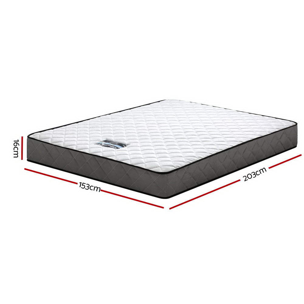 Queen16cm Mattress Tight Top Queen by Giselle Bedding