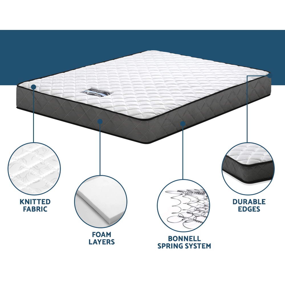 Queen16cm Mattress Tight Top Queen by Giselle Bedding