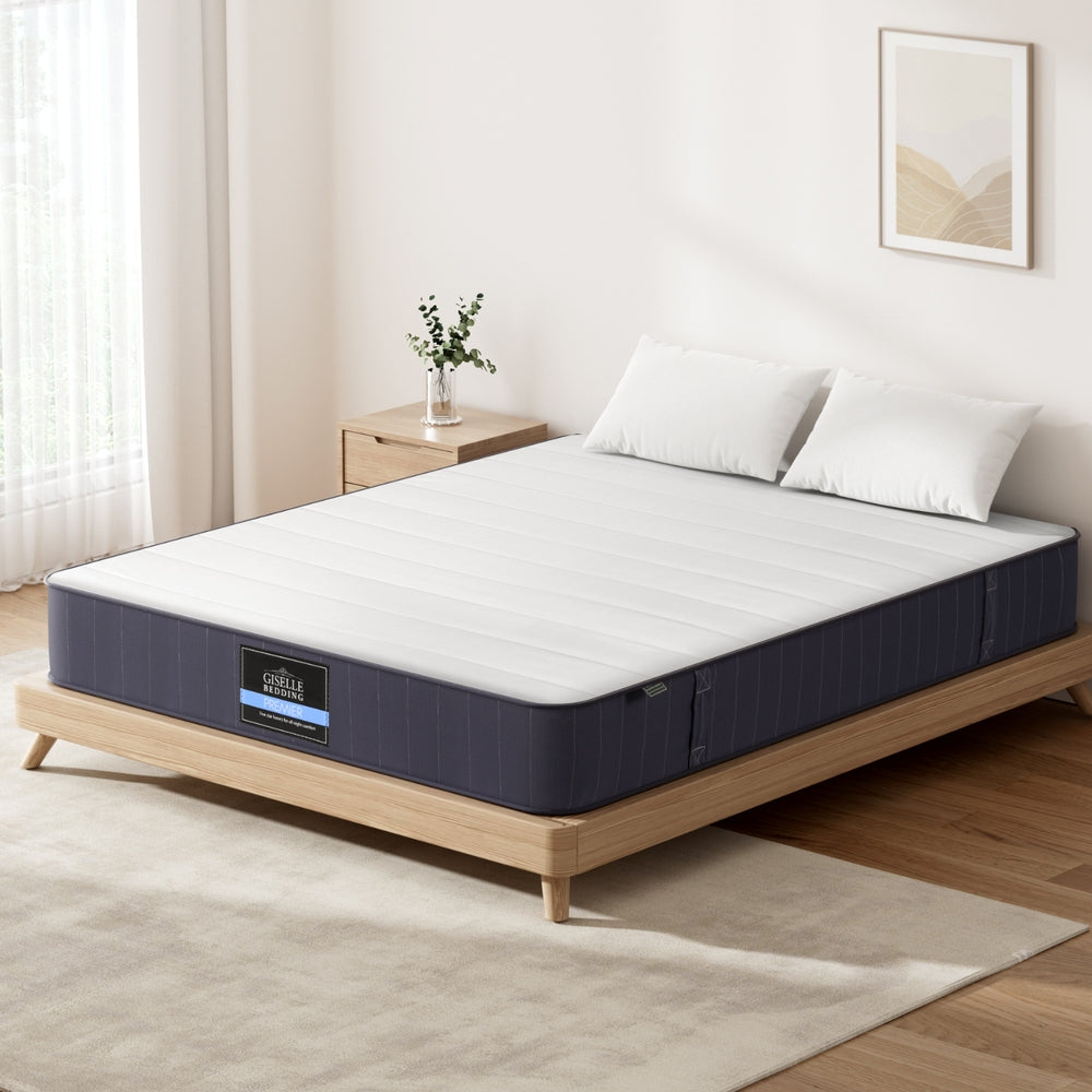 Queen 20cm Mattress Bed Pocket Spring Mattresses by Giselle Bedding