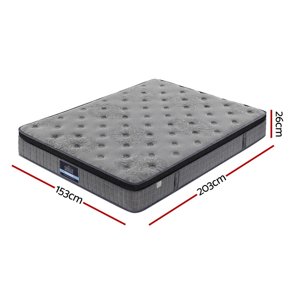 Queen 26cm Mattress Latex Foam Mattresses by Giselle Bedding