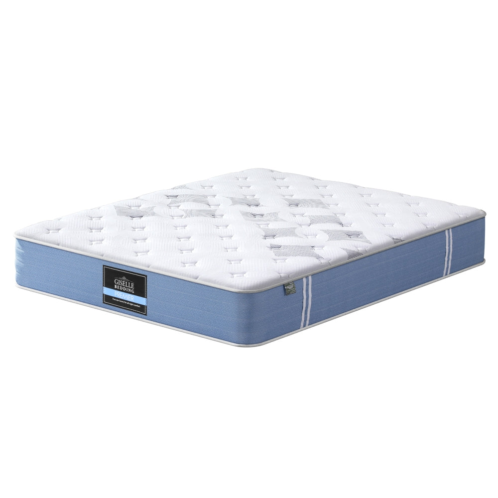 25cm King Mattress Bed Pocket Spring Mattresses by Giselle Bedding