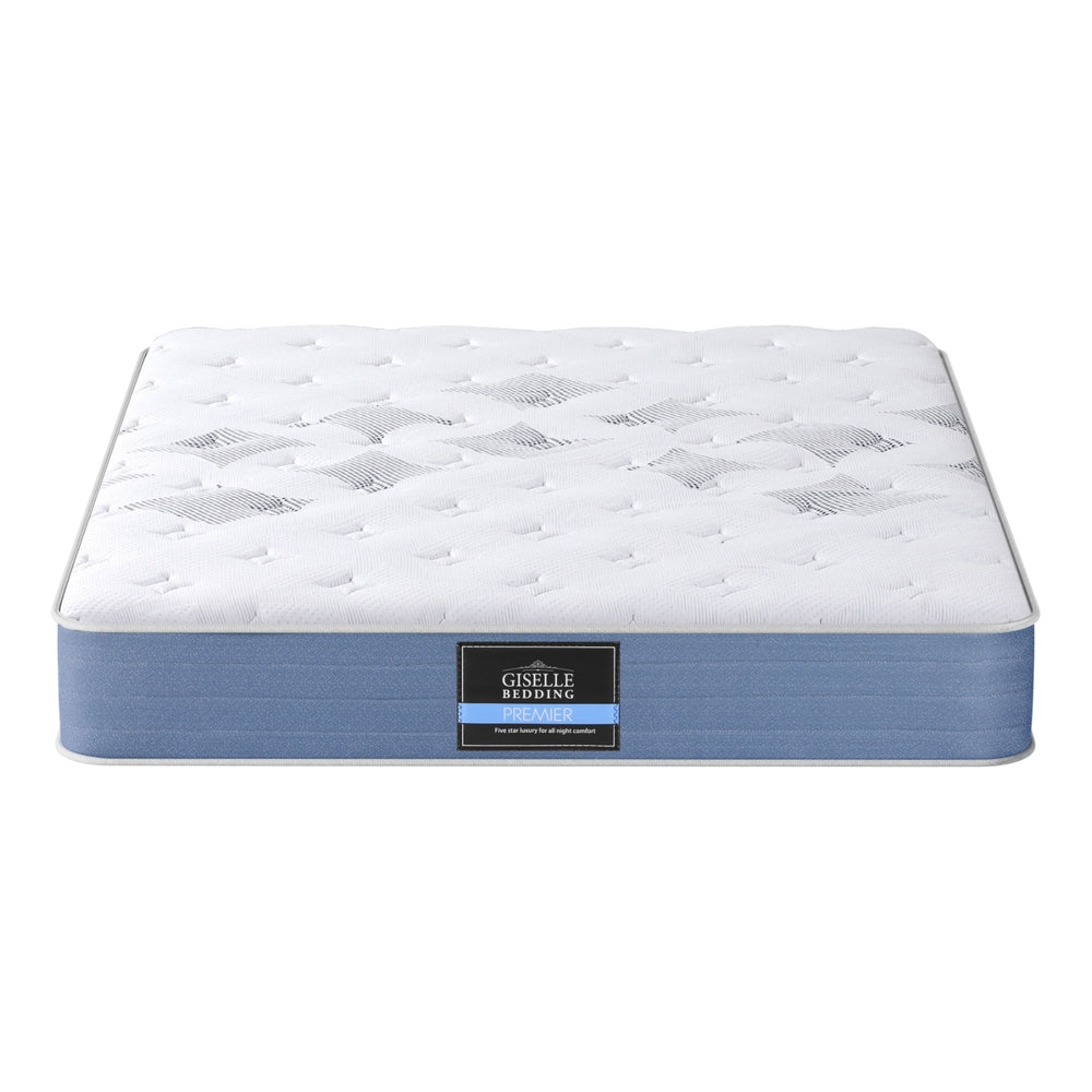 25cm King Mattress Bed Pocket Spring Mattresses by Giselle Bedding