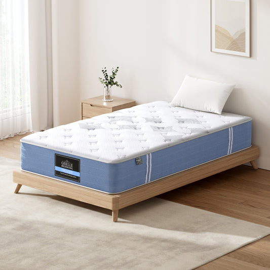 King Single 25cm Giselle Mattress Bed Pocket Spring Mattresses
