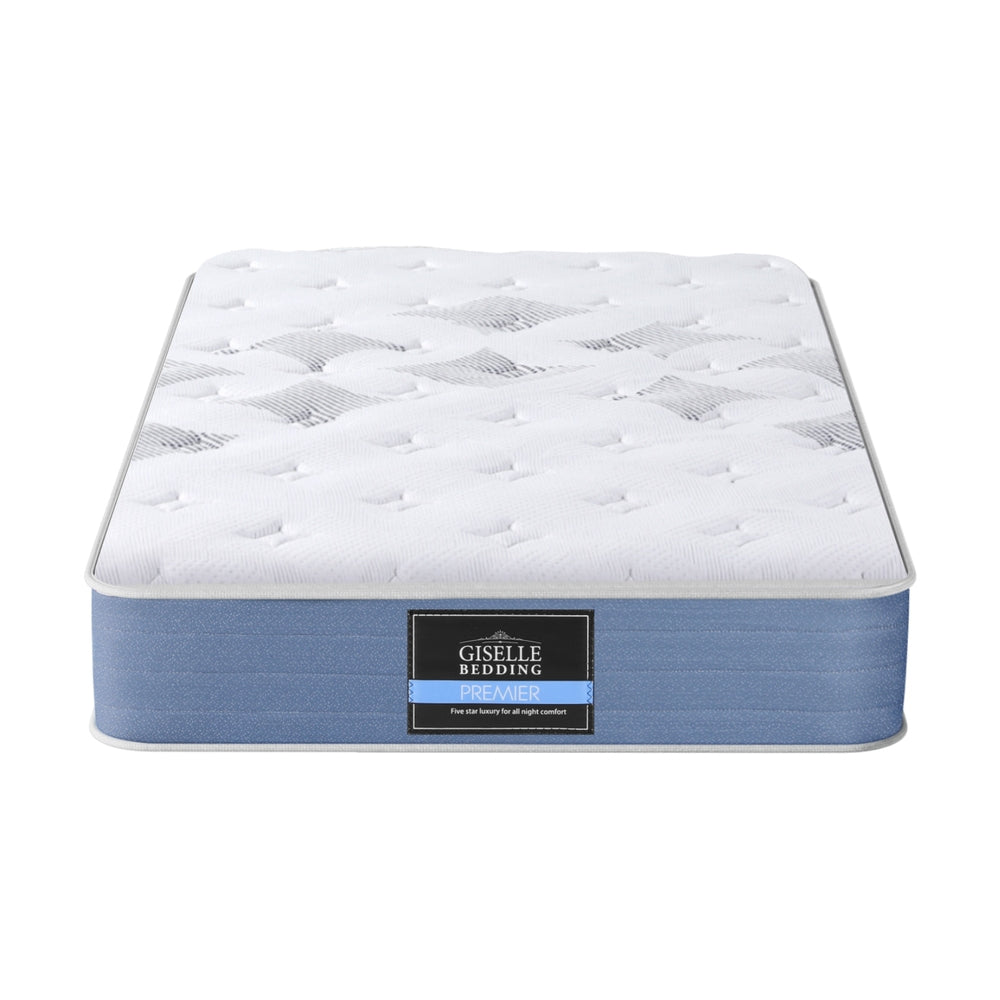 King Single 25cm Giselle Mattress Bed Pocket Spring Mattresses