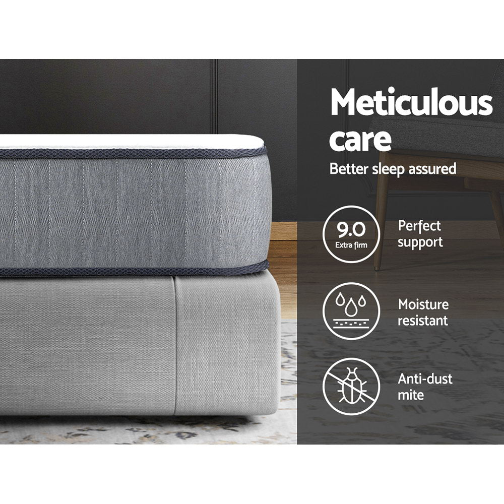 King single 23cm Mattress Extra Firm by Giselle Bedding