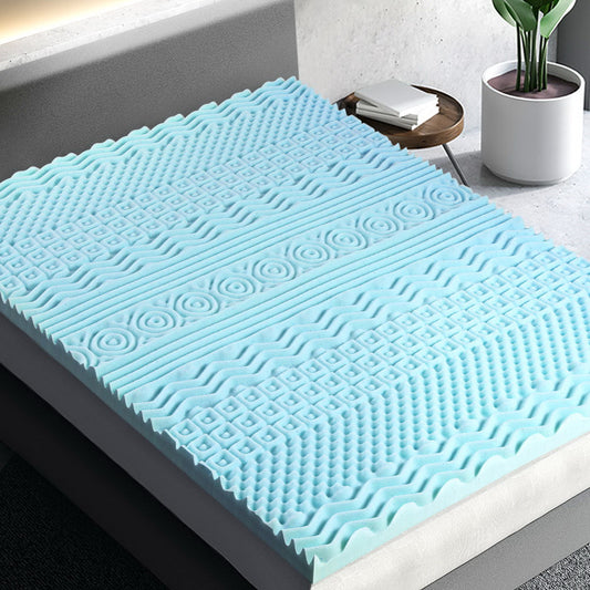 Queen Memory Foam Mattress Topper 11-Zone 8cm by Giselle Bedding
