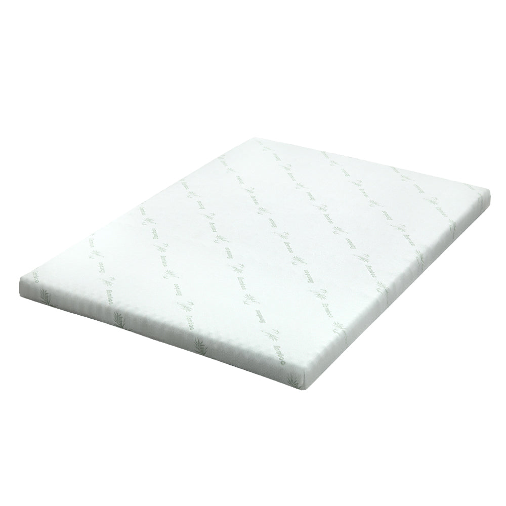 Memory Foam Queen Mattress Topper Cool Gel 8cm by Giselle Bedding