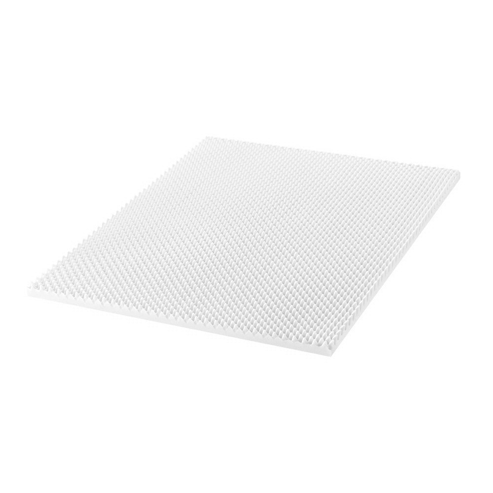 Foam Mattress Topper Egg Crate 5cm Double by Giselle Bedding
