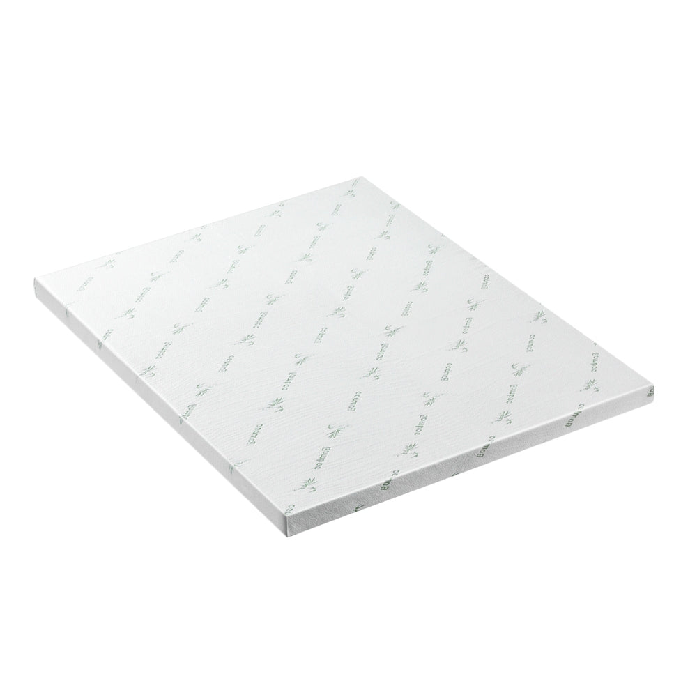Queen Memory Foam Mattress Topper Ventilated Cool Gel 8cm by Giselle Bedding