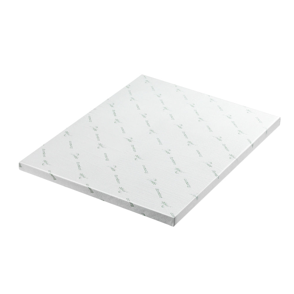Queen Memory Foam Mattress Topper Ventilated Cool Gel 8cm by Giselle Bedding