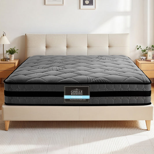 Queen 22cm Mattress Medium Firm by Giselle Bedding