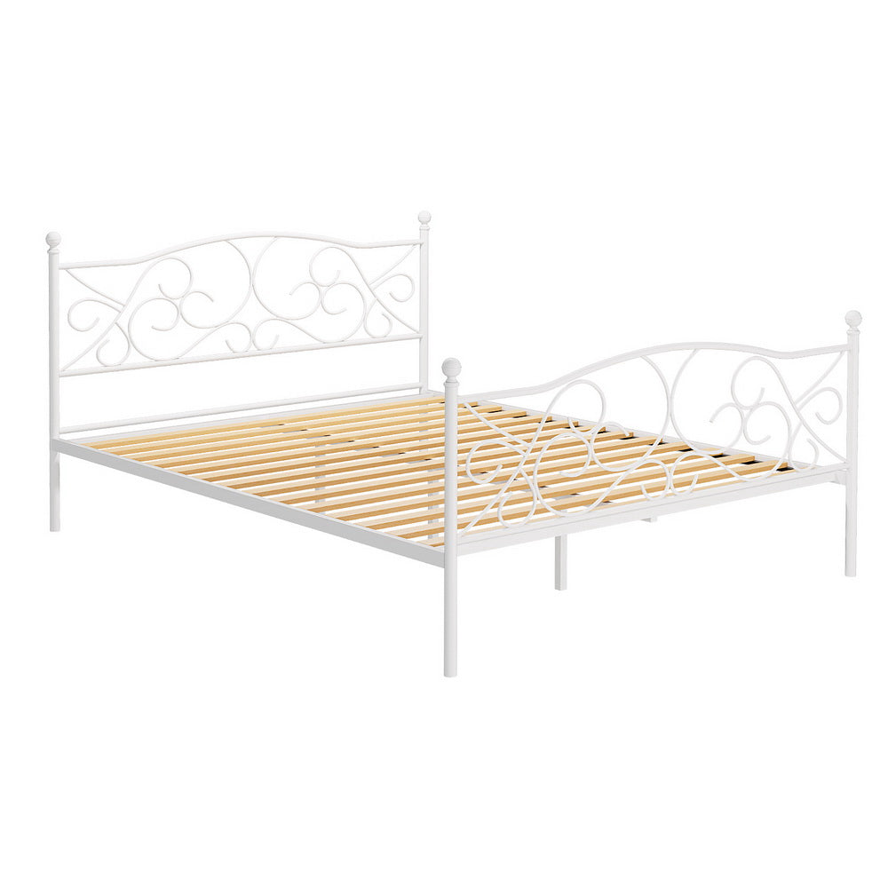 Queen Bed Frame Size Metal Bed Frame GROA by Artiss