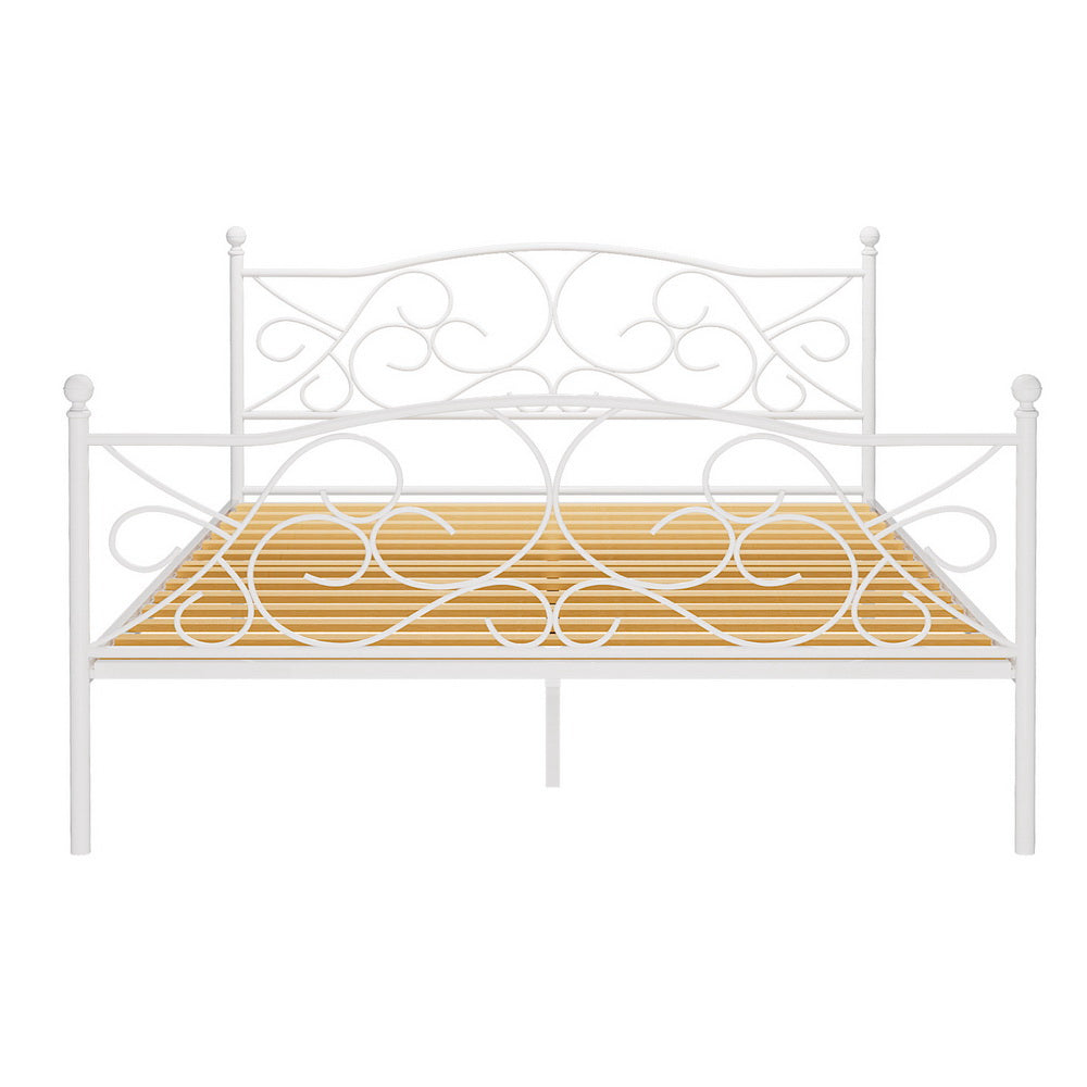 Queen Bed Frame Size Metal Bed Frame GROA by Artiss