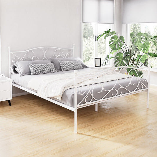 Queen Bed Frame Size Metal Bed Frame GROA by Artiss