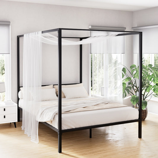Queen Bed Frame Size Metal Bed Frame POCHY by Artiss