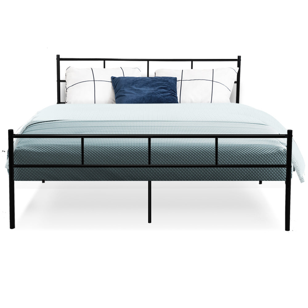 Queen Bed Frame Metal Bed Frame SOL by Artiss