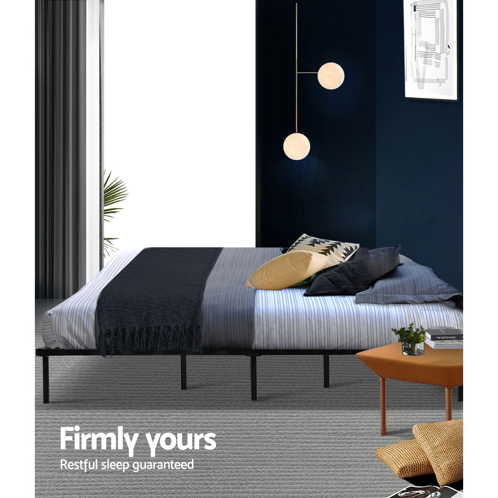 Queen Bed Frame Size Metal Bed Frame TED by Artiss