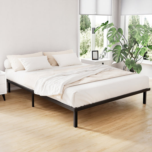 Queen Bed Frame Size Metal Bed Frame TED by Artiss