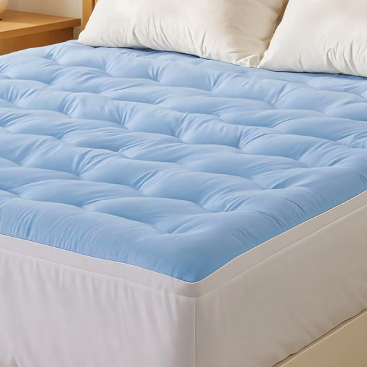 Queen 5cm Mattress Topper Pillowtop toppers Double-Sided by Giselle Bedding
